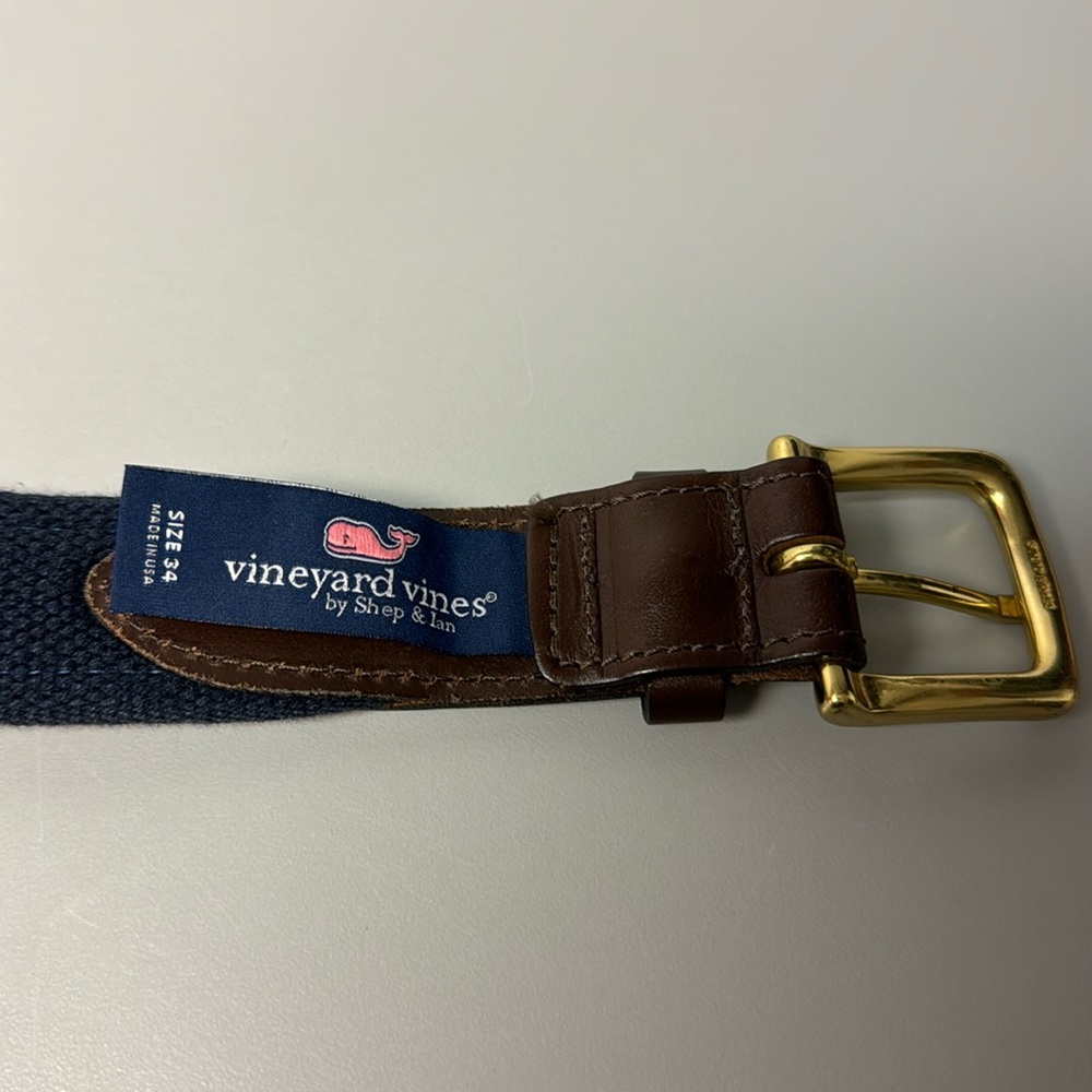 Vineyard vines belt Sz 34